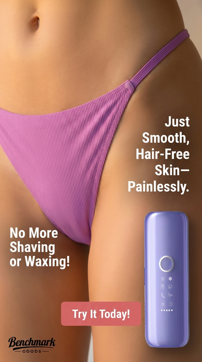 Laser IPL hair removal handset
