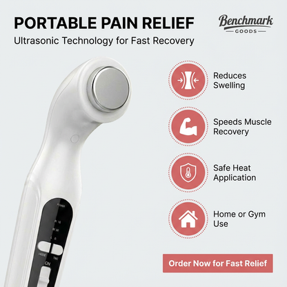 Ultrasonic relaxer physiotherapy device.