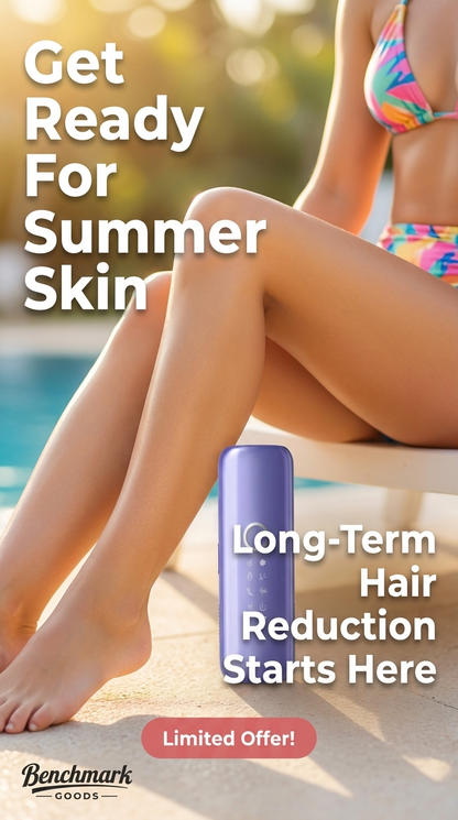 Laser IPL hair removal handset